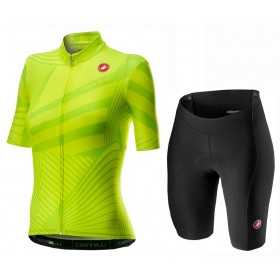 Completo Maglia Ciclismo + Pantaloncino 2020 Castelli Sublime Donna N003